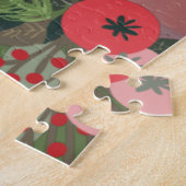 Weihnachts-Botanisches Foto vom Typ "Merina" Puzzle (Seite)