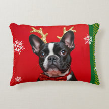 Weihnachts-BOULEDOGUE-Kissen