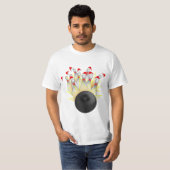 Weihnachts-Bowling Strike T-Shirt (Vorne ganz)