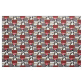 Weihnachts-Boxer-Hundemuster Fabrik Stoff (Fat Quarter (45,7 x 55,9 cm))