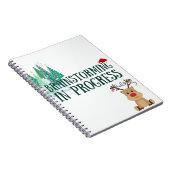Weihnachts-Brainstorming im Progress-Notebook Notizblock (Rechte Seite)