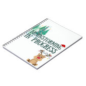 Weihnachts-Brainstorming im Progress-Notebook Notizblock (Linke Seite)