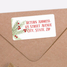 Weihnachts-Branch-Weihnachtsbriefmarke