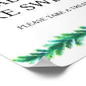 Weihnachts-Branchen-Babys sind süße Baby-Dusche Poster (Ecke)