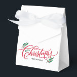 Weihnachts-Branchen Feiertag Party Gefälligkeitsbo Geschenkschachtel<br><div class="desc">Vielen Dank an Ihre Gäste mit stilvollen,  personalisierten Gefälligkeitsboxen! Alle Text- und Hintergrundfarben sind vollständig editierbar. Klicken Sie auf den Button "Personalisieren",  um weitere Anpassungen vorzunehmen,  oder kontaktieren Sie uns,  wenn Sie Hilfe bei der Anpassung benötigen. Entsprechende Artikel und Designs finden Sie auf unserer Website unter www.berryberrysweet.com</div>