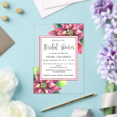 Weihnachts-Brautparty Acryleinladungen (In Situ (Hochzeit))