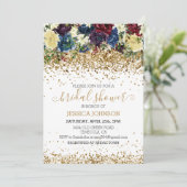 Weihnachts-Brautparty Einladung (Stehend Vorderseite)