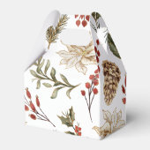 Weihnachts-Brautparty Geschenkschachtel (Rückseite)