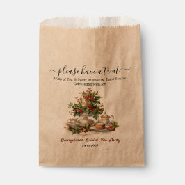 Weihnachts-Brautparty Holly-Tee-Zeit-Party  Geschenktütchen