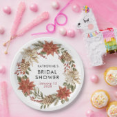 Weihnachts-Brautparty Pappteller (Party)