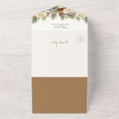 Weihnachts-Brautparty Rezept All In One Einladung (Außenbereich)