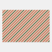 Weihnachts-Briefmarke Ornamente Umschlag Papier Se (Vorderseite 3)