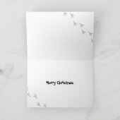 Weihnachts-Budgie Feiertagskarte (Innenseite)