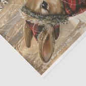 Weihnachts-Bunny-Tissue Seidenpapier (Ausschnitt)