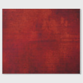 Weihnachts-Burgund Rote Typografie Damask Geschenkpapier (Flach)