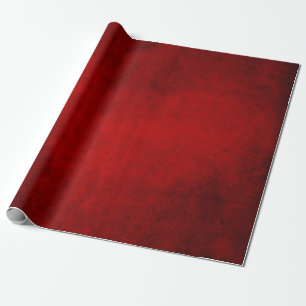 Weihnachts-Burgunderrot Grunge Geschenkpapier