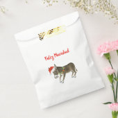 Weihnachts Burro Feliz Navidad individuell anpassb Geschenktütchen (Versiegelt)