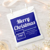 Weihnachts-Business-Blue-Hintergrundpapier-Tasche Geschenktütchen (Ausgeschnitten)