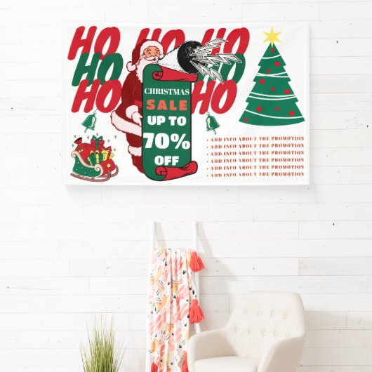 Weihnachts-Business-Verkauf Werbeaktion Werbung Banner (InSitu)