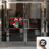Weihnachts-Business-Verkauf Werbeaktion Werbung Fensteraufkleber (Büro Tür)