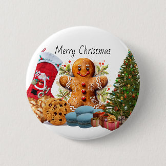 Weihnachts-Button Button