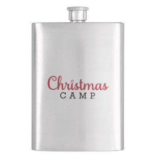 Weihnachts-Camp-Flasche Bestes Urlaubsgeschenk Flachmann