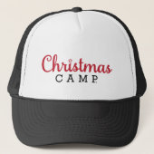 Weihnachts-Camp-Hat | Weihnachtslieder Truckerkappe (Vorderseite)