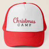 Weihnachts-Camp-Hat | Weihnachtslieder Truckerkappe (Vorderseite)