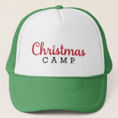 Weihnachts-Camp-Hat | Weihnachtslieder Truckerkappe (Vorderseite)