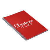 Weihnachts Camp Holiday Journal Notizblock (Rechte Seite)