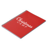 Weihnachts Camp Holiday Journal Notizblock (Linke Seite)