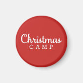 Weihnachts-Camp Holiday Magnet (Vorne)