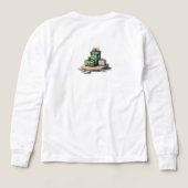 Weihnachts-Camping Boys Long Sleeve (Design Rückseite)