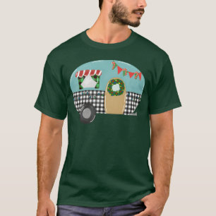 Weihnachts-Camping-Freunde T-Shirt
