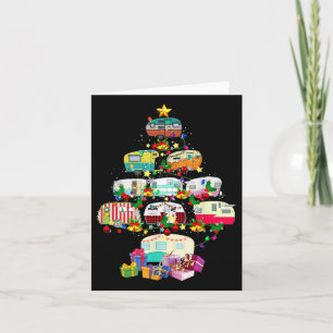 Weihnachts-Camping Lover X-mas Camping LKW Tree C Karte