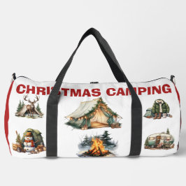 Weihnachts-Camping-Reiseetasche - Urlaub im Freien Duffle Bag