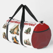 Weihnachts-Camping-Reiseetasche - Urlaub im Freien Duffle Bag (Rechte Ecke)