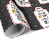 Weihnachts-Candy Cane Geschenktasten Geschenkpapier (Rolleneckpunkt)