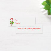 Weihnachts Candy Cane Gift Tags (Schreibtisch)