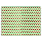 Weihnachts Candy Cane Red Green Small Tableclout Tischdecke (Vorderseite (Horizontal))