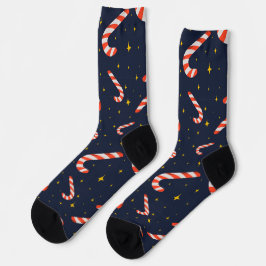 Weihnachts Candy Cane Socken