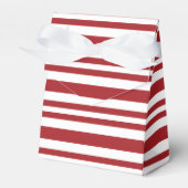 Weihnachts-Candy-Cane-Streifen Geschenkschachtel (Vorderseite)