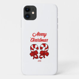 Weihnachts Candy Canes Apple iPhone 11 Fall Case-Mate iPhone Hülle