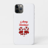 Weihnachts Candy Canes Apple iPhone 11 Pro Fall Case-Mate iPhone Hülle (Rückseite)