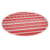 Weihnachts-Candy Canes Red White 4Erin Schneidebrett (Ecke)