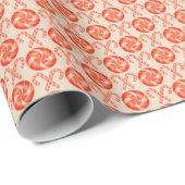 Weihnachts-Candy Canes und Peppermint Candy Patter Geschenkpapier (Rolleneckpunkt)