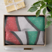 Weihnachts-Candy Peppermint Mint gestettetes Glas Seidenpapier (Geschenk)