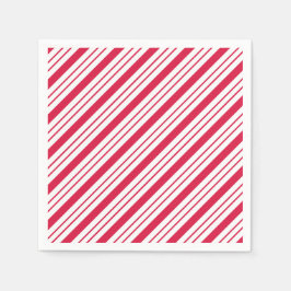 Weihnachts Candy Peppermint Party Holiday Napkins Serviette