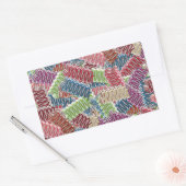 Weihnachts-Candy-RECTANGLE STICKERS (Umschlag)