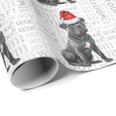 Weihnachts Cane Corso für Hund Lover Holiday Geschenkpapier (Rolleneckpunkt)